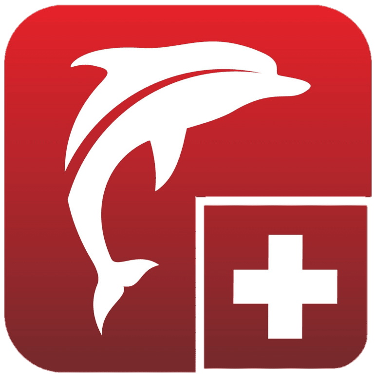 Red Dolphin logo
