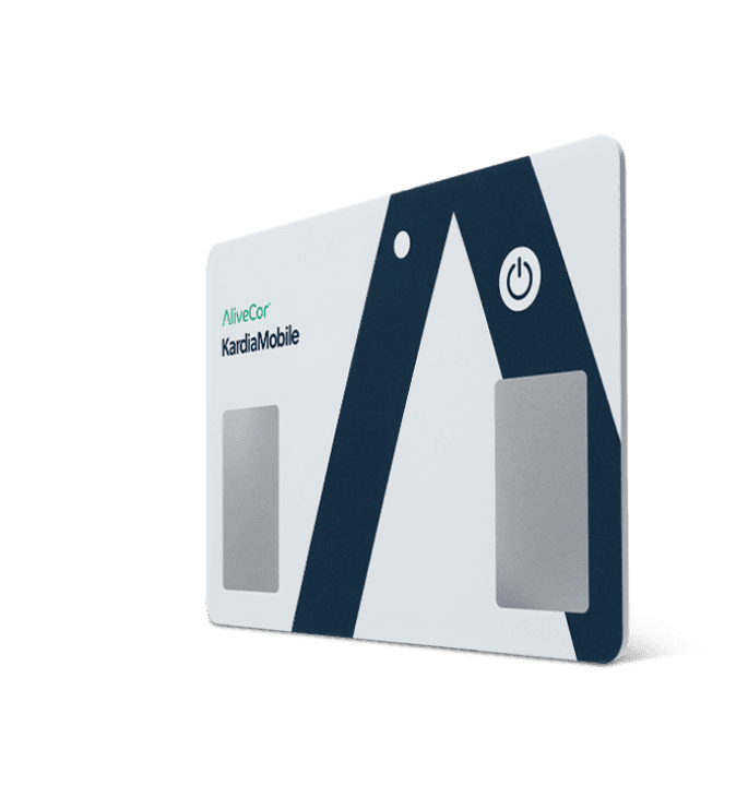KardiaMobile Card: Credit Card-Sized Single-Lead ECG Device | AliveCor ...